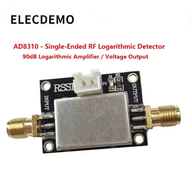 

AD8310 Module DC-440M Logarithmic Detector 90dB Logarithmic Amplifier Voltage Output