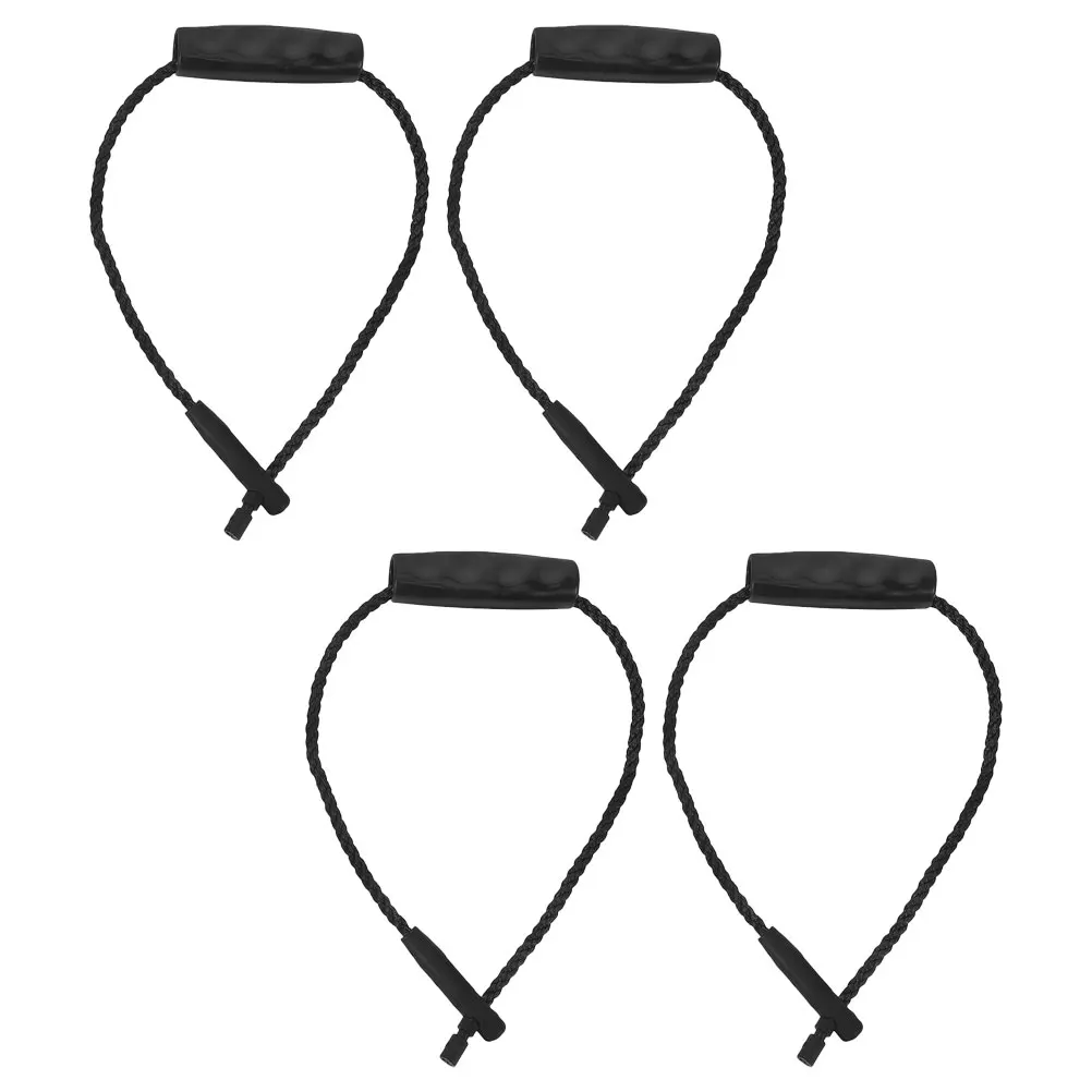

2 Pairs Bucket Handle Rope Ergonomic Replacement Straps for Horse Stalls Retro Metal Round Cooler Daily Use Hardware