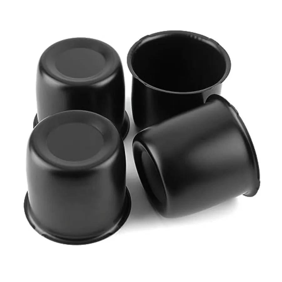 

4Pcs 3.31inch Stainless Trailer Wheel Center Caps Push Through 3.31" Bore 3.03" Tall Hub Cap for Truck SUV RV Wheel Rim Wheel C