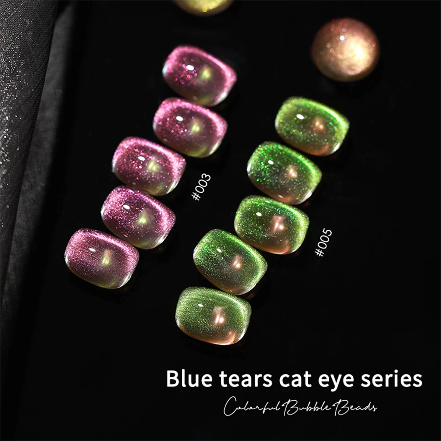 10Ml Blauwe Tranen Cat Eye Nagellak Gel Flits Witte Gloeilamp Magnetische Cat 'S Eye Gel Nagelverbetering Fototherapie Gel