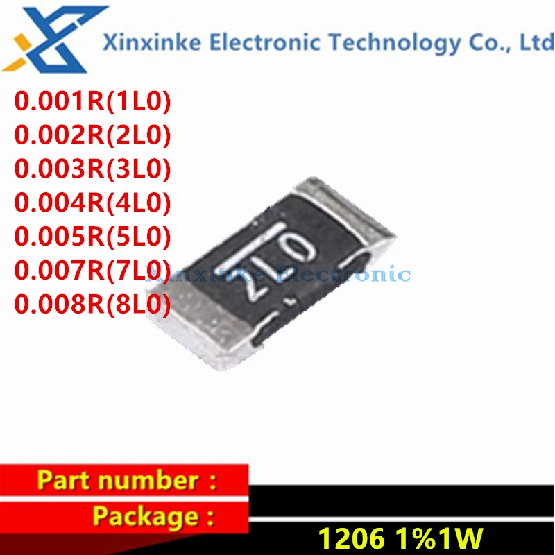 WSLP1206 1L0 1% 1206 1watt Current Sense Resistors 0.008R 0.002Ohms 7L0 4L0 3L0 0.003Ω 4MΩ WSLP12065L000FEA