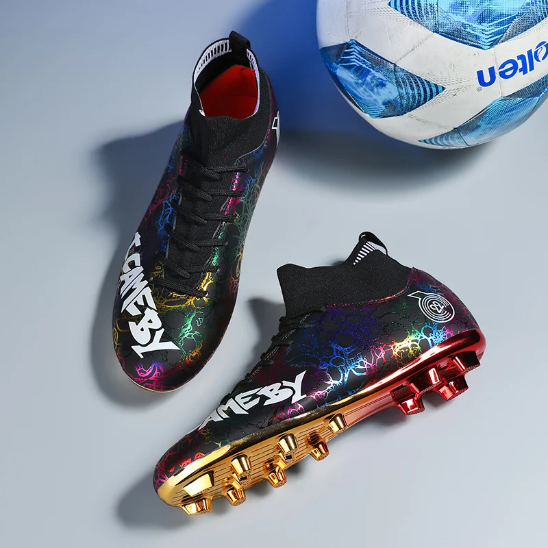 

Professional Football Boots Sports Outdoor Football Boots Training Sneakers for Men and Women Youth Football Boots Suitable for