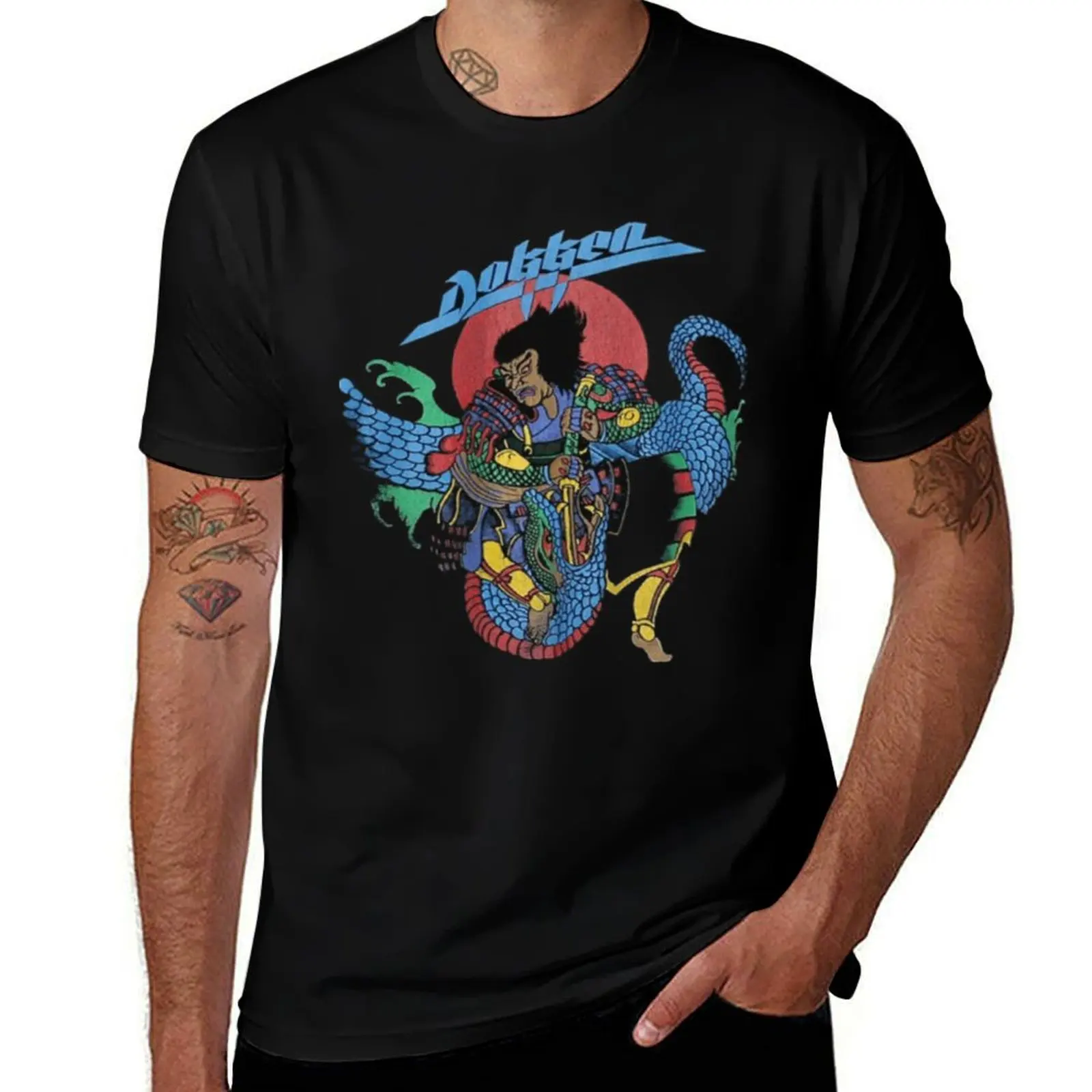 dokken T-Shirt sublime cute tops mens white t shirts