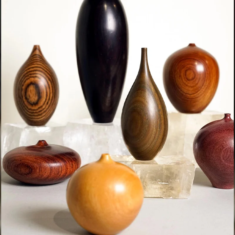 

Art ornament high sense, peace and joy small vase ornament gift