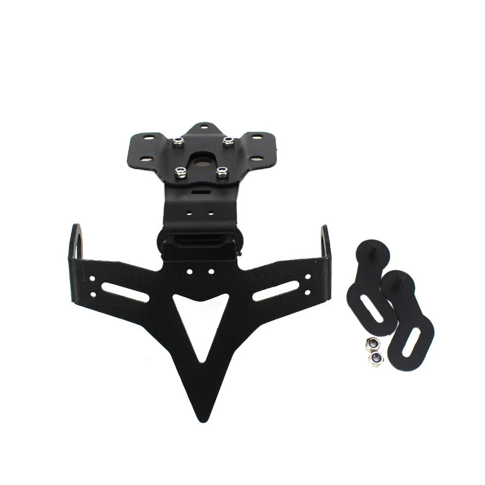 

Suitable for MT07 FZ07 motorcycles from 2013 - 2019, modified short - tail license plate frame with lights