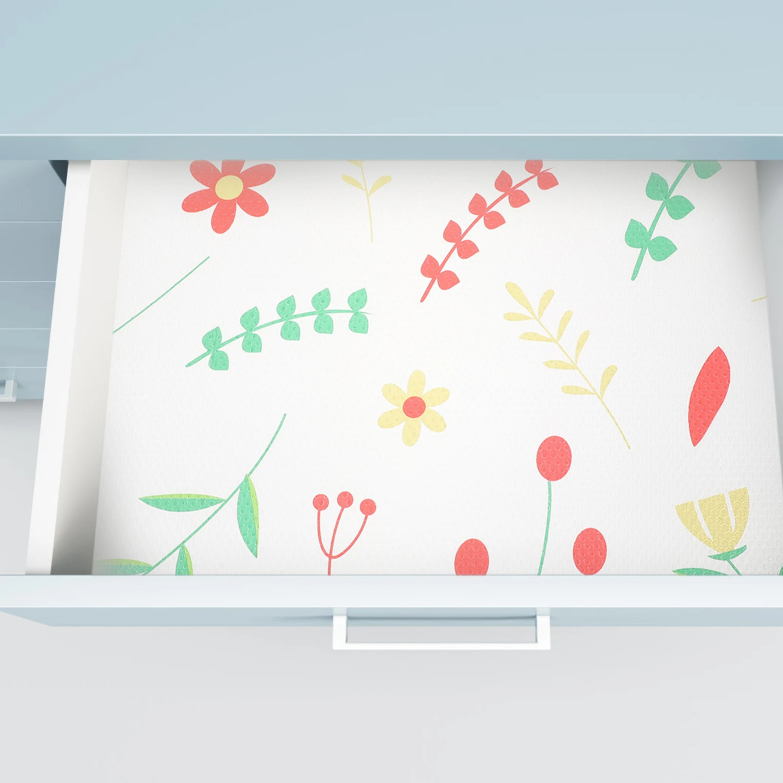 

5pcs EVA Anti Slip Moisture Proof Pad for Kitchen Cabinet Fridge Shelf Liner Drawer Mat Oil Proof Refrigerator Non Slip Mats