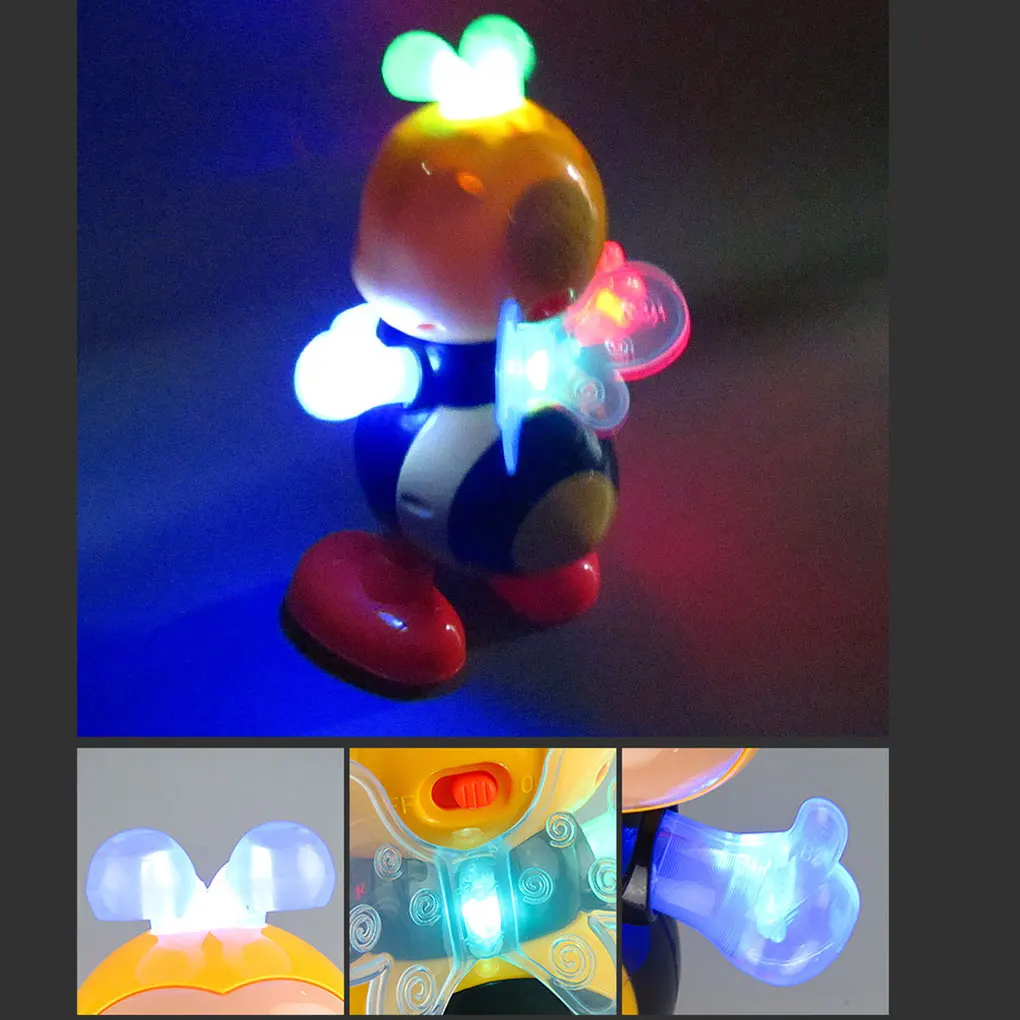 Dancing Bees Toy With Animated Music Lightweight And Safe For Joyful Playtime Can Joy To Children
