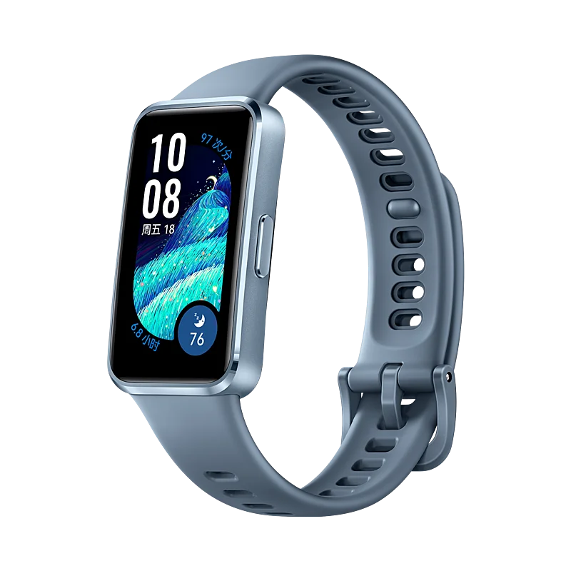 Versão Huawei Band 10 NFC, versão padrão, versão Alloy, HarmonyOS, AMOLED de 1,47 polegadas, bateria 180mAh