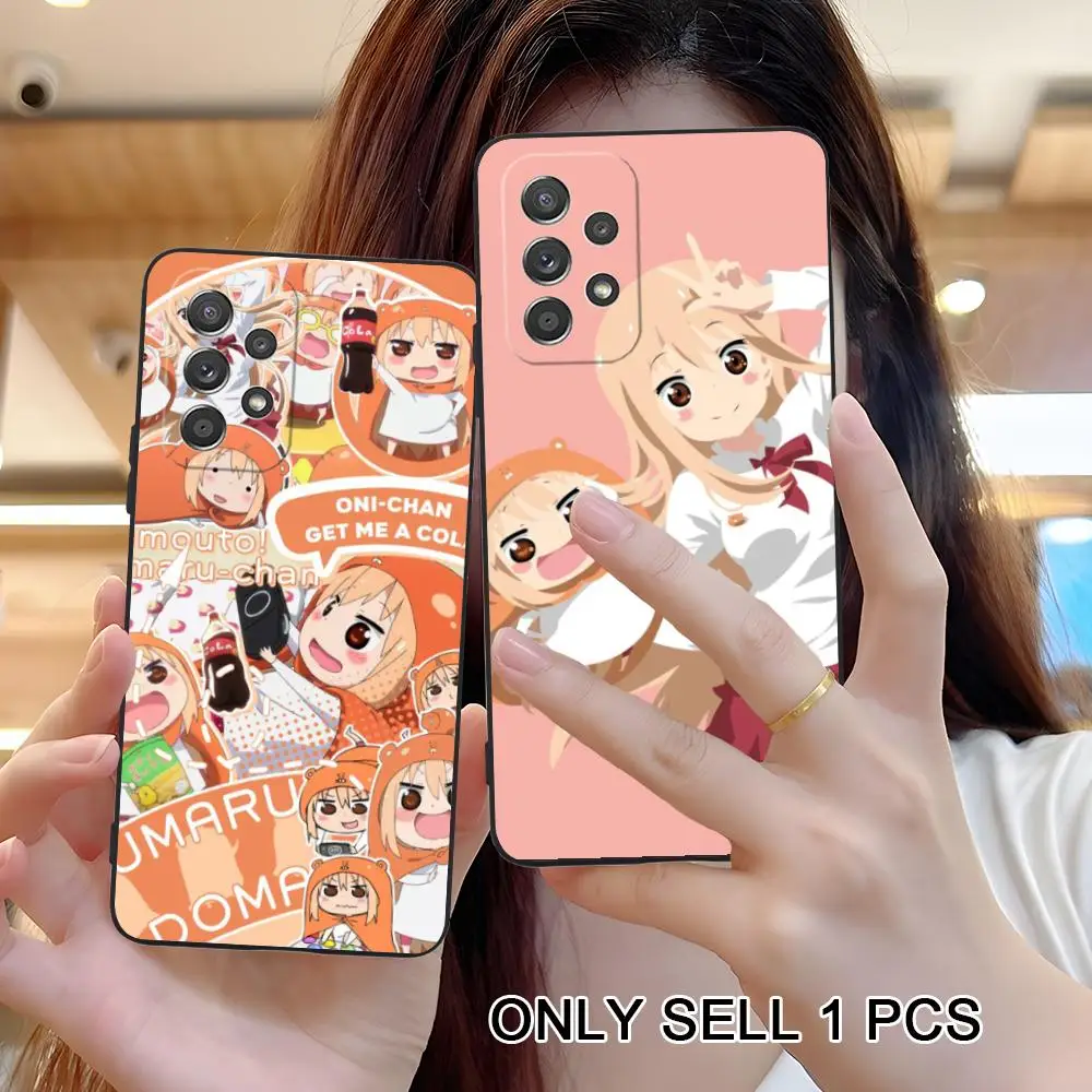 

Anime Umaru Chan Doma Phone Case for Samsung Galaxy A57 56 55 54 53 52 51 37 36 35 34 33 32 31 5G Soft TPU Shockproof Cover