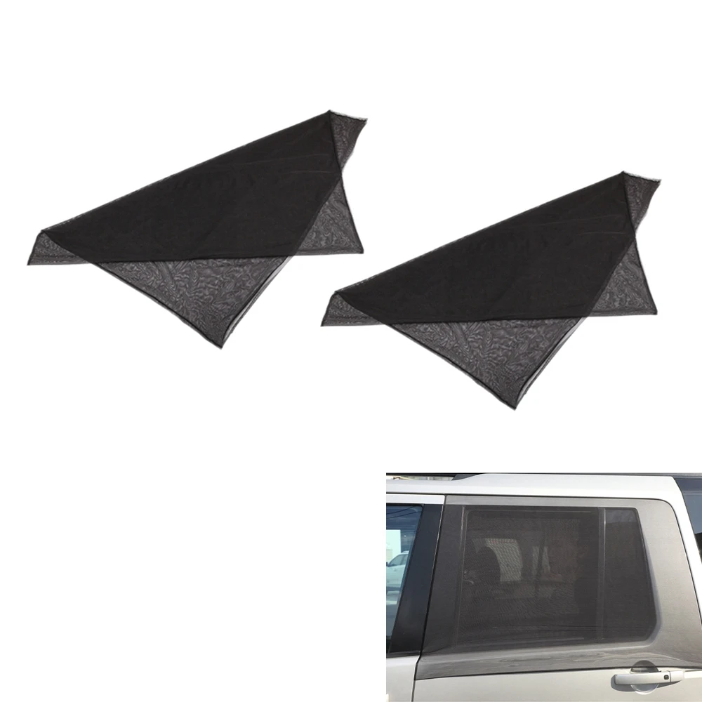 2Pcs Car Window Curtain Sunshade Mosquito Protection Insect Net for Land Rover Discovery 4/5 LR4 LR5 2010-2022