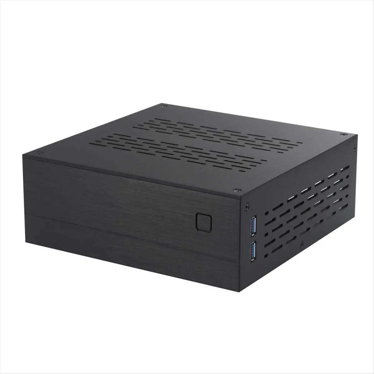 2026 New + Mini ITX Computer Case Chassis Aluminum HTPC Mini ITX DIY PC Cases A01 Chassis HTPC Horizontal Computer