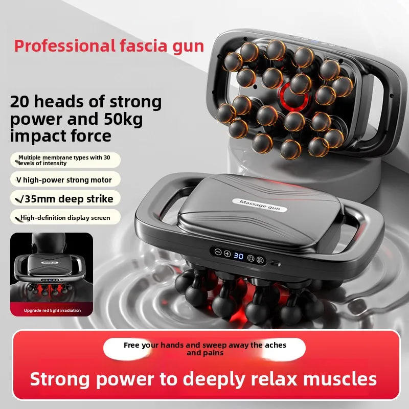 Smart20Head Massage Gun Professional Deep Tissue Percussion Muscle Relaxer for Home Use massage tool body massager foot massager