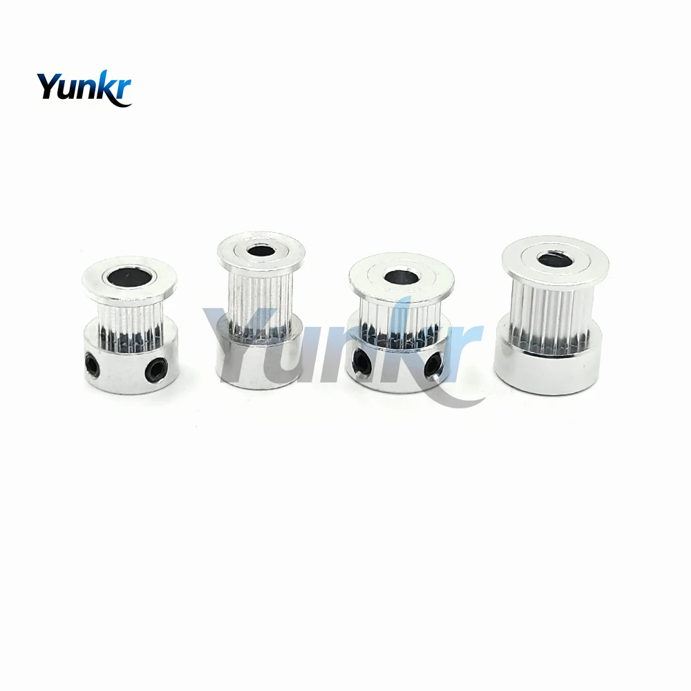 2GT 12T 18T 24T 30T Synchronous Wheel Bore 3/4/5/6/6.35/8/10/12/14/15mm For Belt Width 6-15mm Stepper Motor Timing Puelly Parts