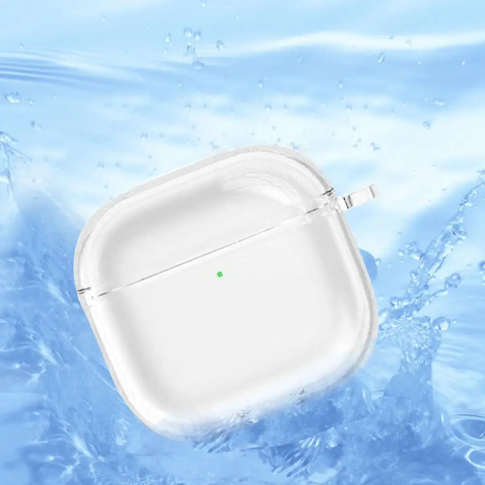 Soft TPU Protective Case Protector Clear Transparent Cover Shockproof Anti-Scratch Shell For AirPods 4