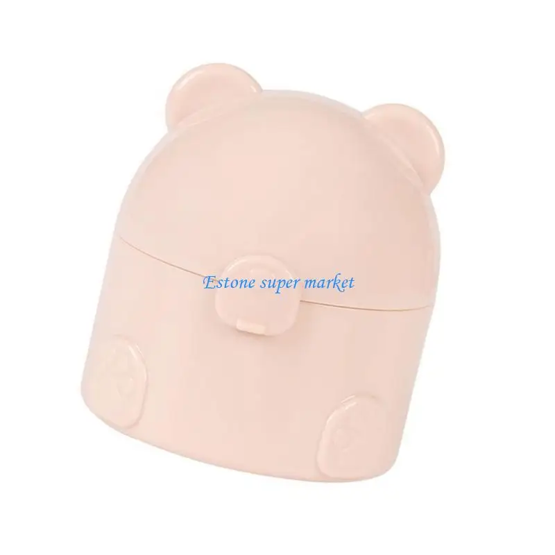 090B Lock Hộp đựng bột trẻ Puff thoáng khí cho làn da trẻ sơ sinh thoải mái hàng ngày