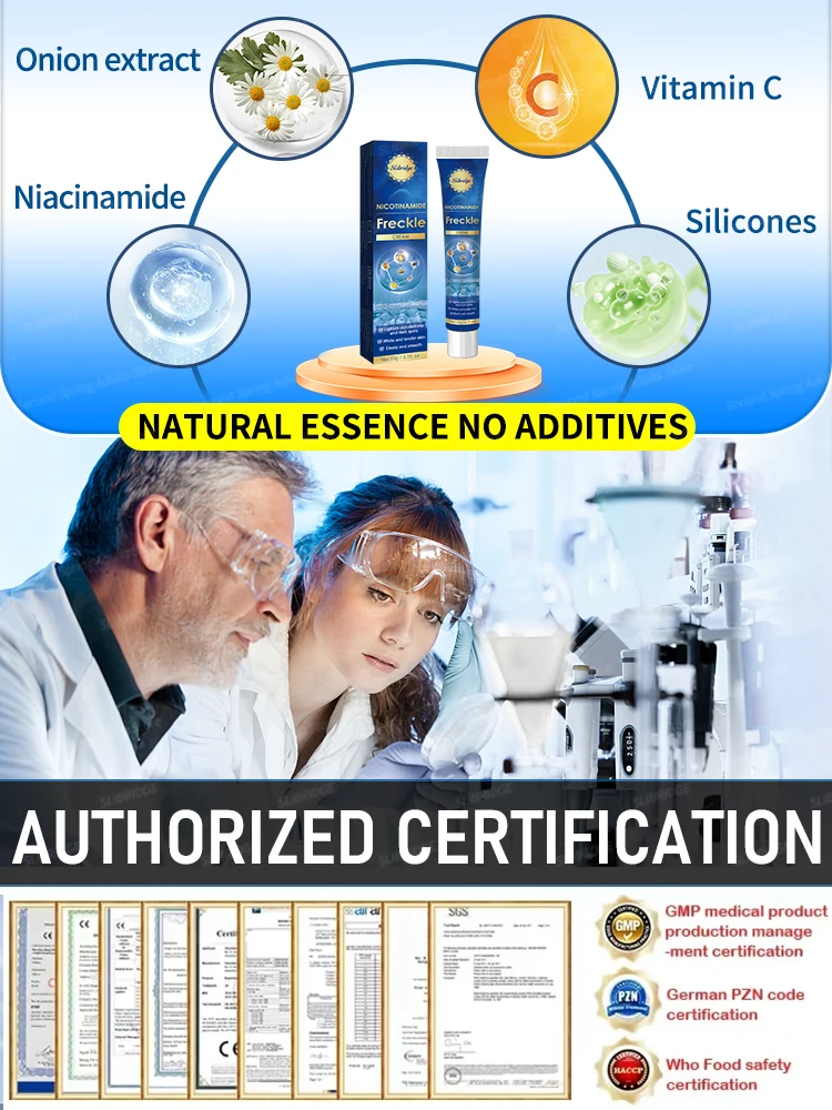 Effectively lightens dark spots and restores facial skin