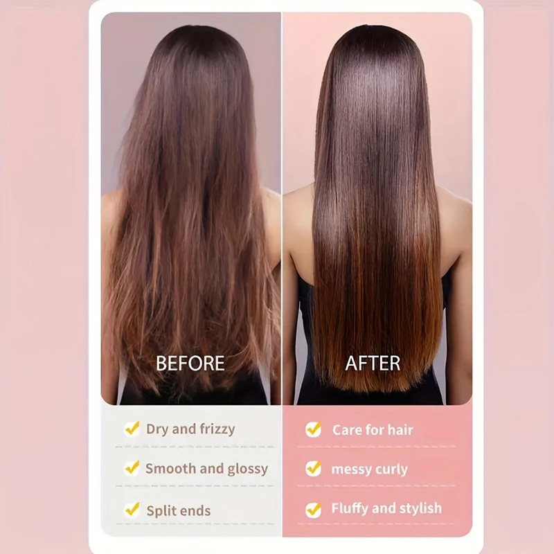  Electric Multifunctional Straight Hair Hot Comb Anti-Scalding Styling Tool Professional Negative Ion Hair Care Hairstyle Brush