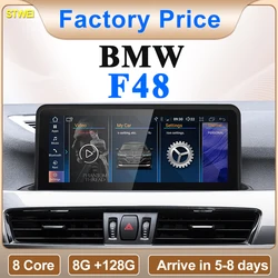 2024 New ID6 ID7 ID8 UI Android System Wireless Carplay AUTO For BMW X1 F48 2016 2017 2018 NBT EVO Car Video Players GPS NAVI