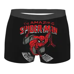 Spider-Man Retro Comic Boxers Gag Gift For Men Humor Underwear Spiderman Boxer Underpants