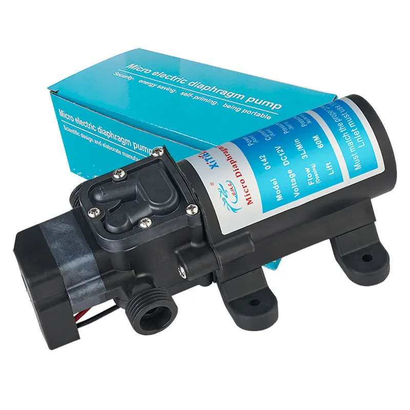 

0142YD-12-30 12 В 30 Вт 3 л/мин Производитель Оптовая продажа Насосы Маленький Высоковольтный электрический мембранный насос Насос повышения давления