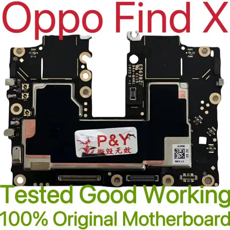 Global Version Original Unlocked Motherboard for Oppo Find X Tested Circuit Plate Main Logic Board for Oppo Find X