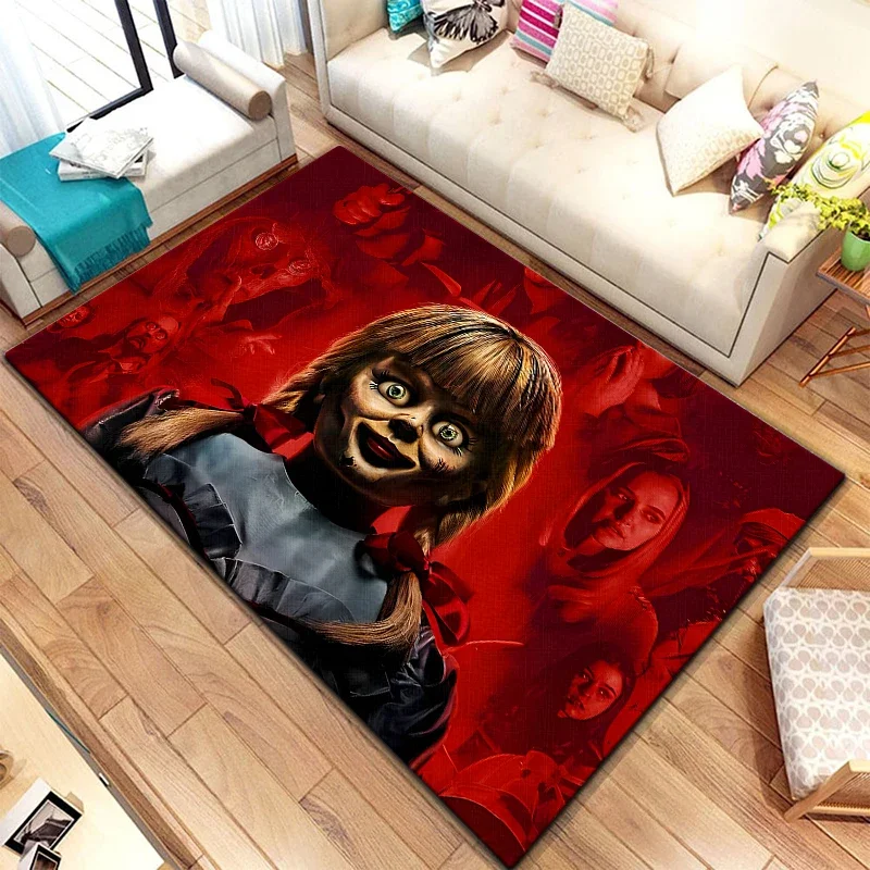 Horror Movie HD Printed Polyester Area Rug Yoga Mat Carpet for Living Dining Dorm Room Bedroom Home Decor Alfombra Dropshipping