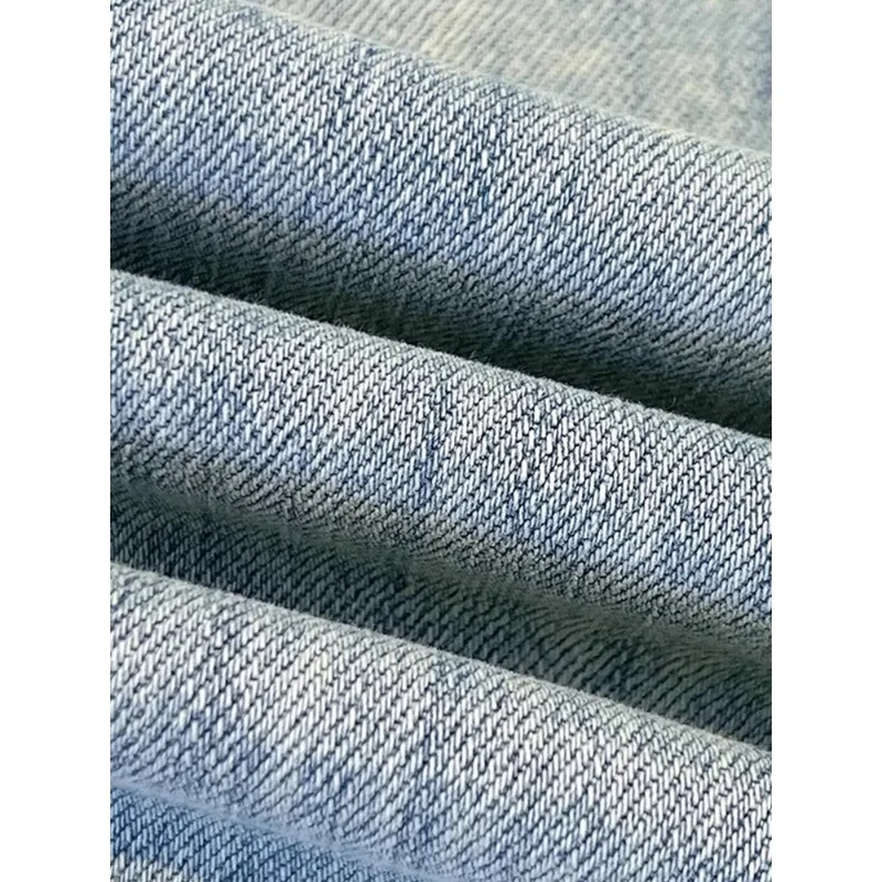 2025 뉴 레트로 와이드 레그 데님 여성 청바지 솔리드 레저 슬림 스트레이트 플로어 길이 바지 트렌디 패션 여성 바지