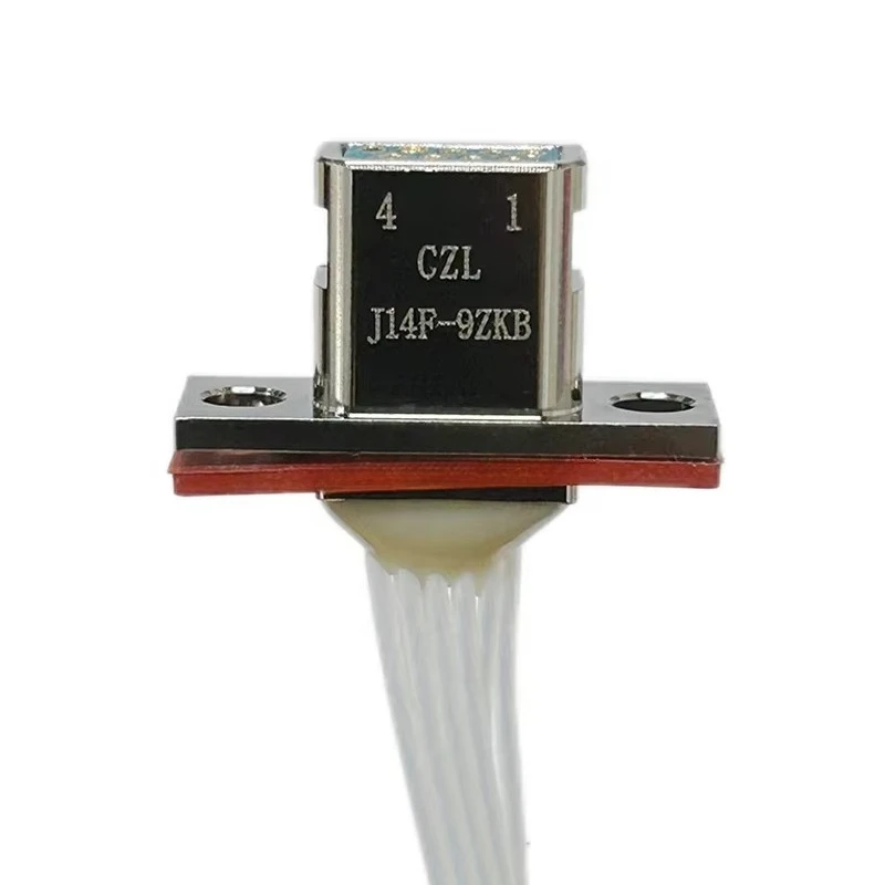 J14F-9ZKB 50cm J14F-9TJ/ZK/TK MIL Standard Mini-d Rectangular 9-Pin Connector Sublimation Blanks Car Accessories
