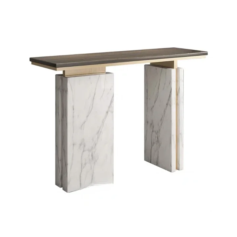 Marble console white console