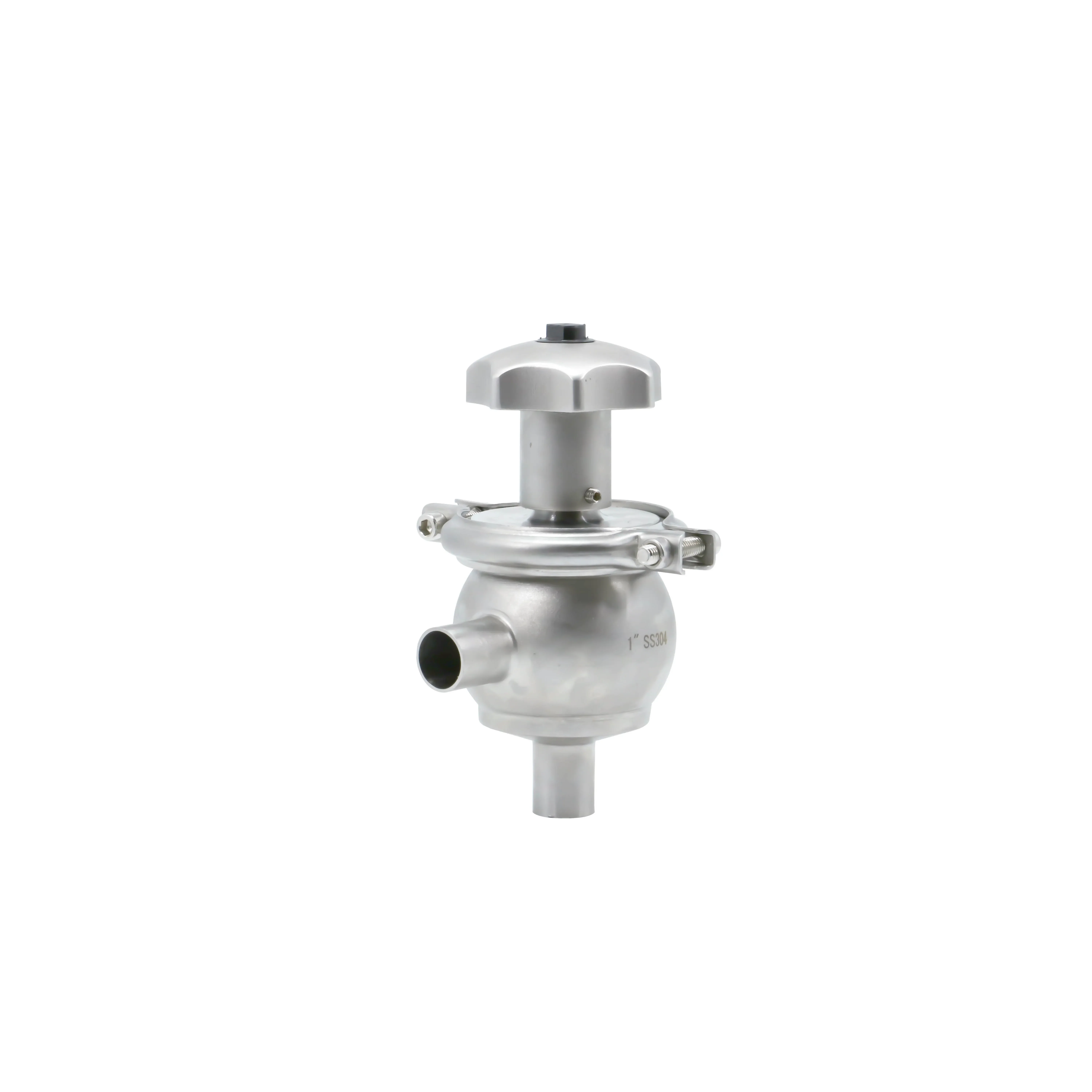 DN15 to DN125 Sanitary Stainless Steel Sanitary Manual Threaded Fluid Flow Control Valve