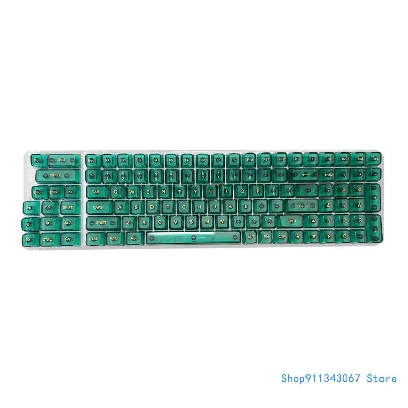 115PCS OEM Keycap Set Personalizing Keyboard Keycaps for Bright Backlighting on Mechanical Keyboards Drop shipping