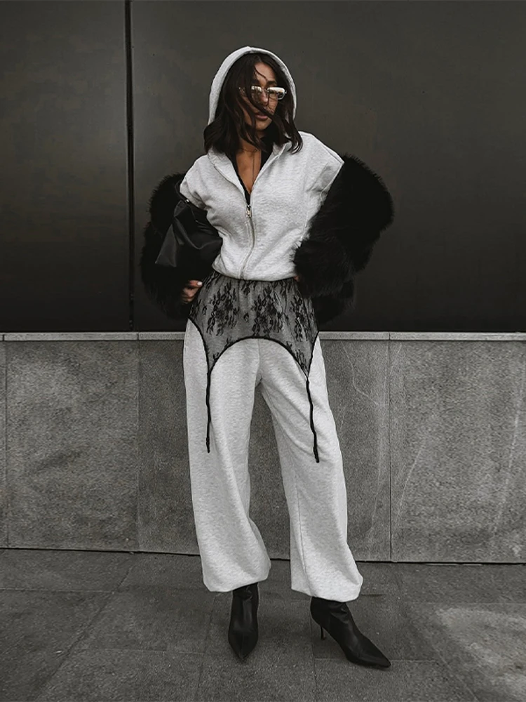 Casual Lace Women Hem Extender Transparent Layering Piece Belt Fashion All-match Korean Female Skirt 2026 New Streetwear