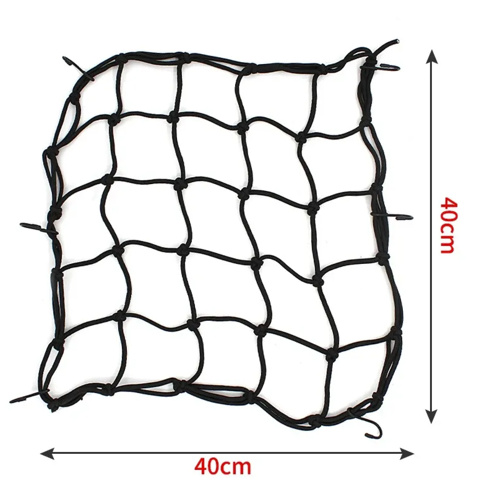1x Motorcycle Luggage Net Helmet Mesh Fuel Tank Luggage Mesh Nets With Hooks Motorbike Compaction Storage Motorcycle Accessories