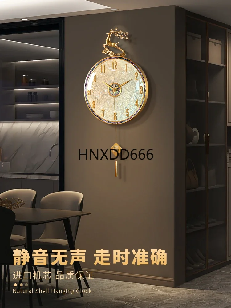 Wall hanging simple atmosphere household clock