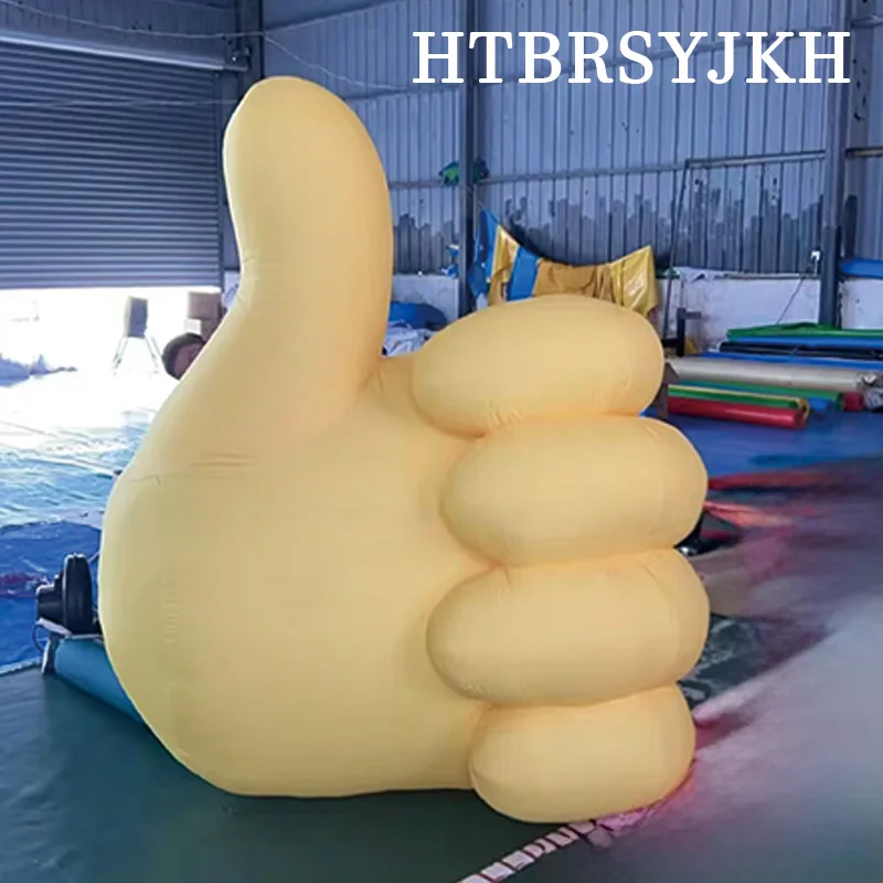 

Inflatable gestures with blowers, outdoor square, park, shopping mall event decoration, publicity and hanging props