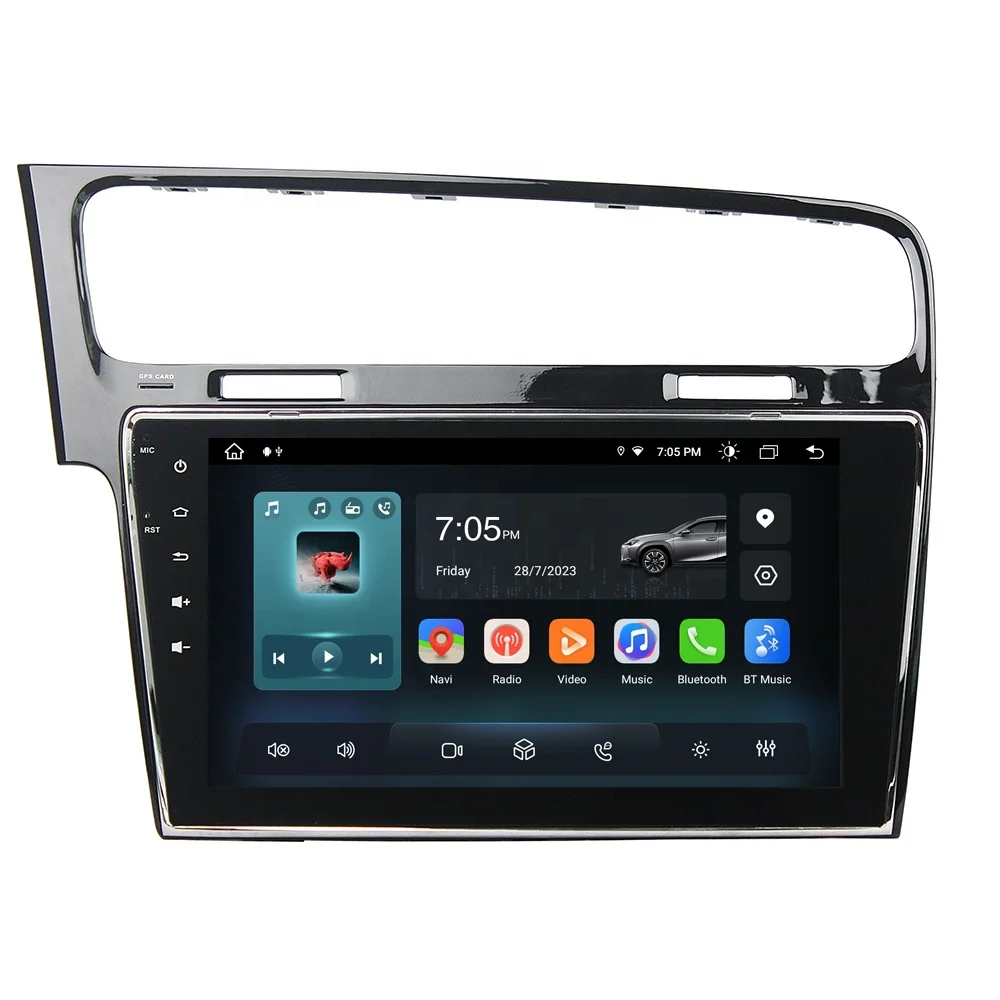 RoadNavi Android 13 Car Radio for Volkswagen Golf 7 2013-2015 Gps Navi 4G 360 Camera