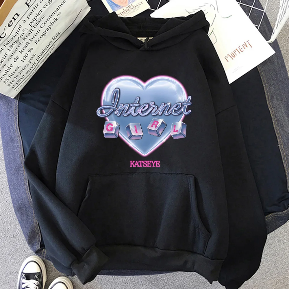 

KATSEYE 2026New Song Internet Girl Printing Hoodie Aesthetic Fashion Sweatshirt Graphic Printing Sudaderas Hoody High Quality