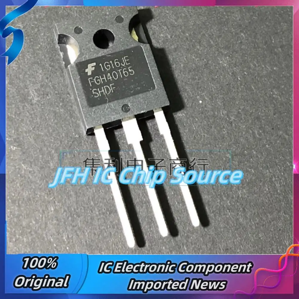 5PCS-10PCS FGH40T65SHD FGH40T65SHDF TO-247 650V 40AIGBT Best Quality 