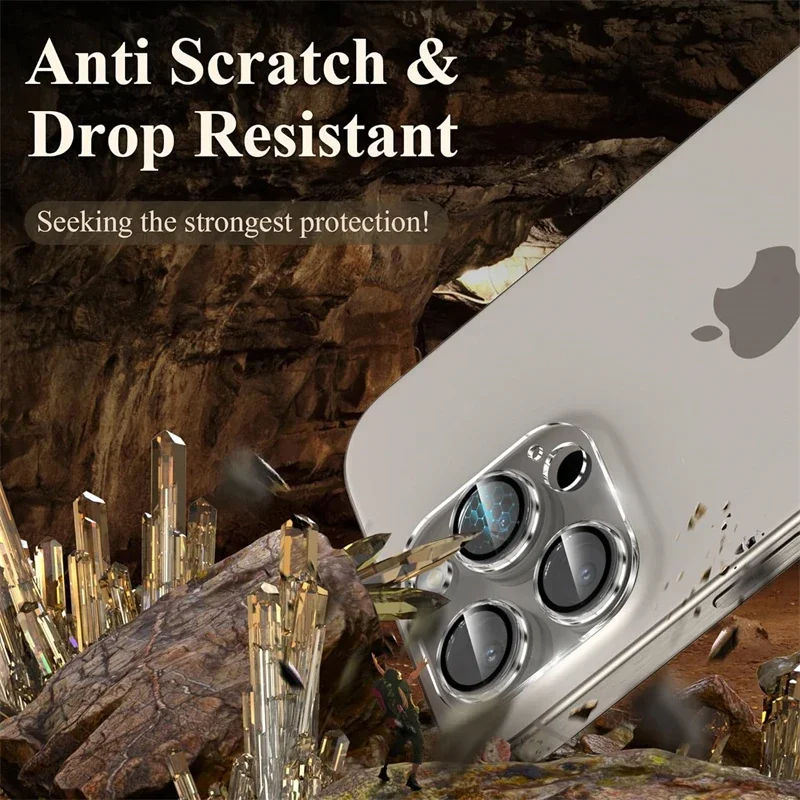 Mobile Phone Camera Lens Protector For IPhone 16 15 14 13 11 Pro Max 12 Mini Plus 15 16 Lense Cover Accessories