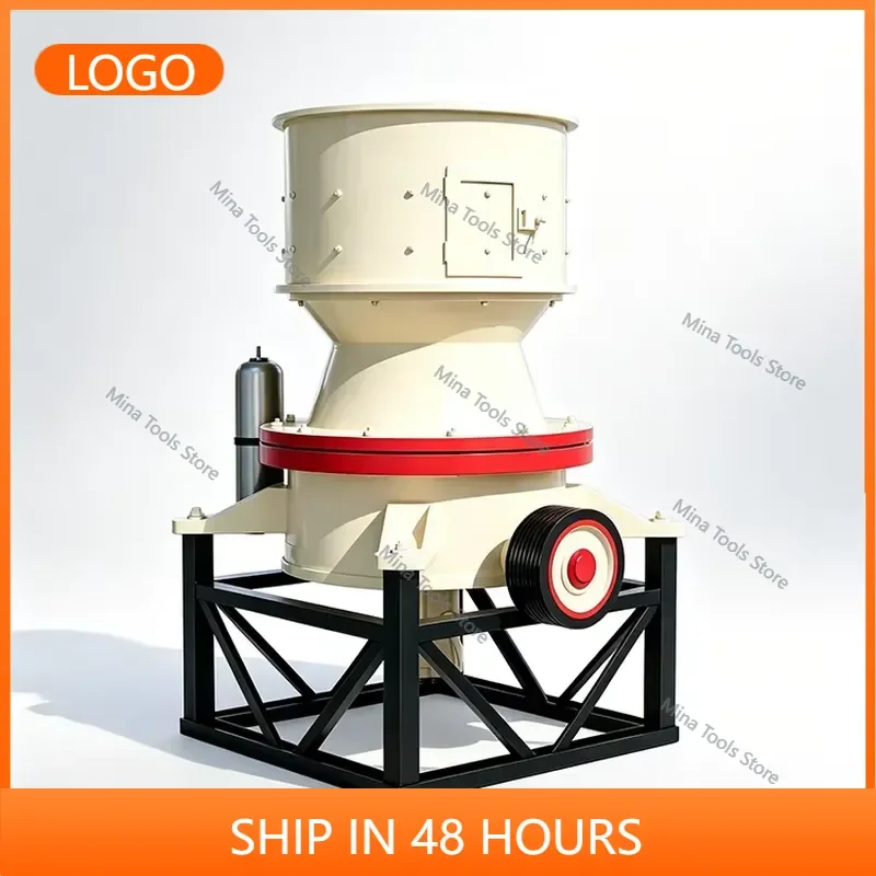SC Series Single Cylinder Hydraulic Cone Crusher with Gear & PLC 27-60t/h Capacity AC Motor Construction & Mining Stone
