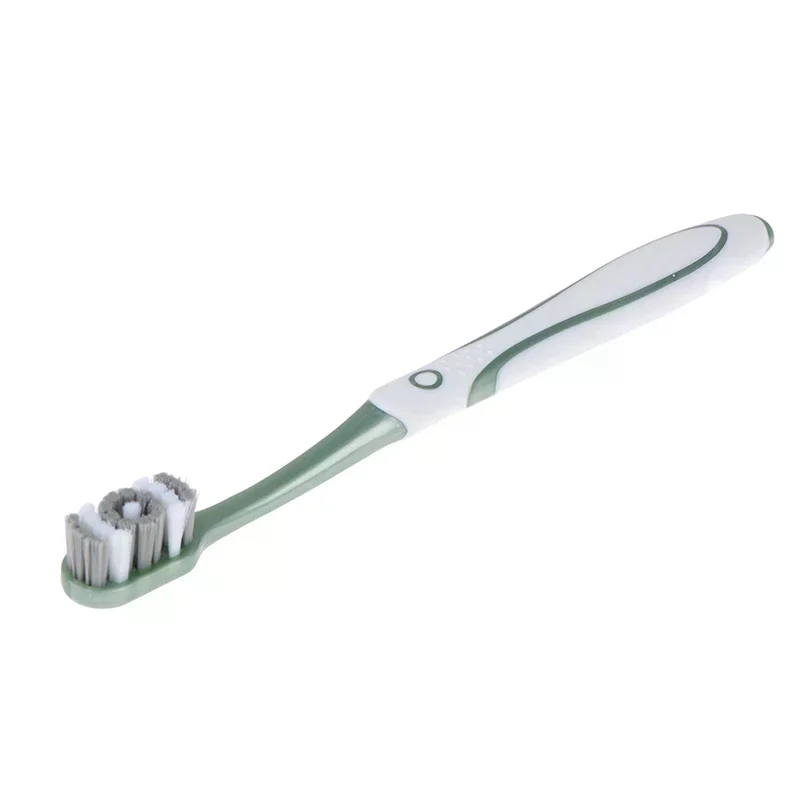 /ACR/Whiten Tooth Super Hard Bristles Cross Remove Tongue Plaque Bacteria Stains Dental Oral Care Toothbrush