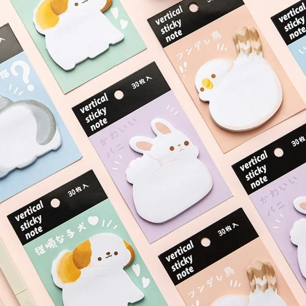 Posted Memo Pad Notes Animal Ins Message Paper Kawaii Cartoon Notepad School Supplies Scrapbooking Bookmarks