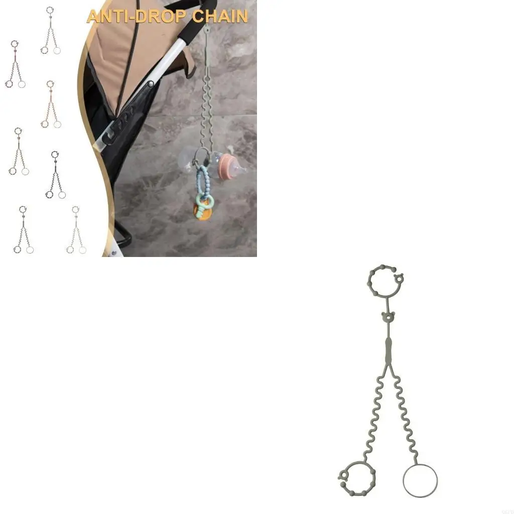 

Силиконовый фиксатор детской чашки и игрушки для коляски, безопасное использование силиконового детского снаряжения