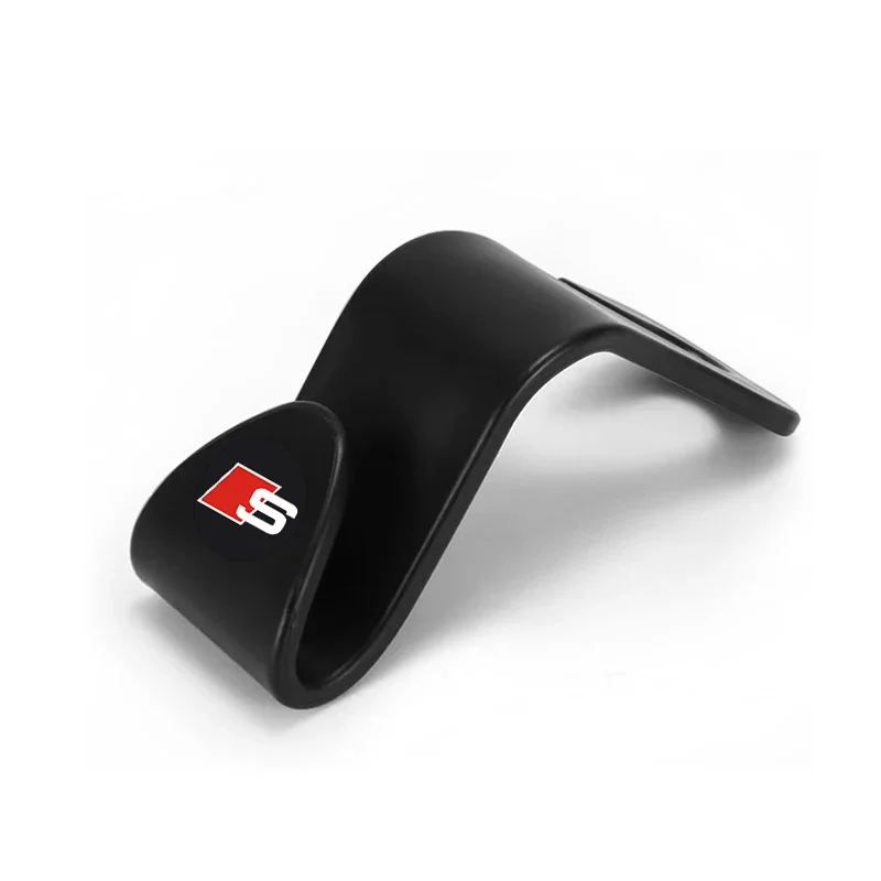 سيارة مسند الرأس بالمقعد هوك السيارات المقعد الخلفي التخزين المنظم شماعات لأودي A1 A3 A4 A5 A6 A7 A8 Q2 Q3 Q5 Q7 Q8 Quattro S7 S8 S3 S4 #3