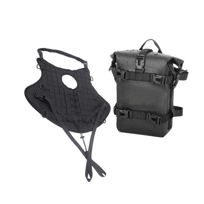 Motorcycle Bag/Bumpers Bag Universal Saddle Bag Mounting Base Waterproof