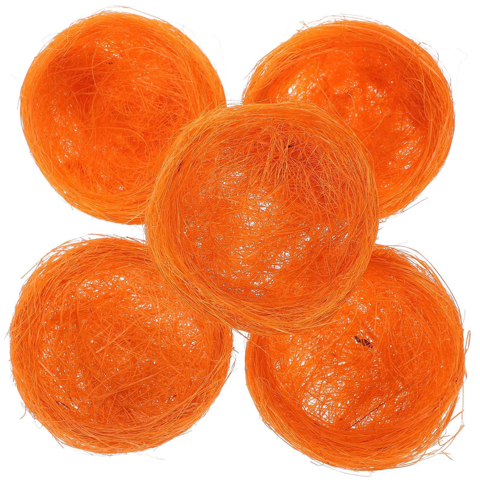 

10Pcs Faux Bird Nest Small Size Lightweight Items Holder Garden Decoration Rustic Authentic Unique Party Ornaments