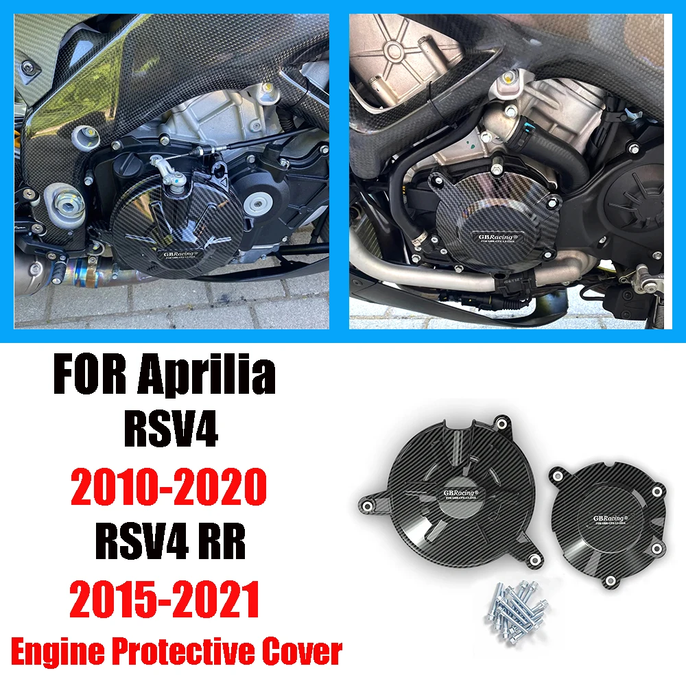 

Motorcycle Engine Alternator Clutch Protection Cover Accessories For Aprilia RSV4 Tuono V4R 2010-2020 & RSV4 RR 2015-2022