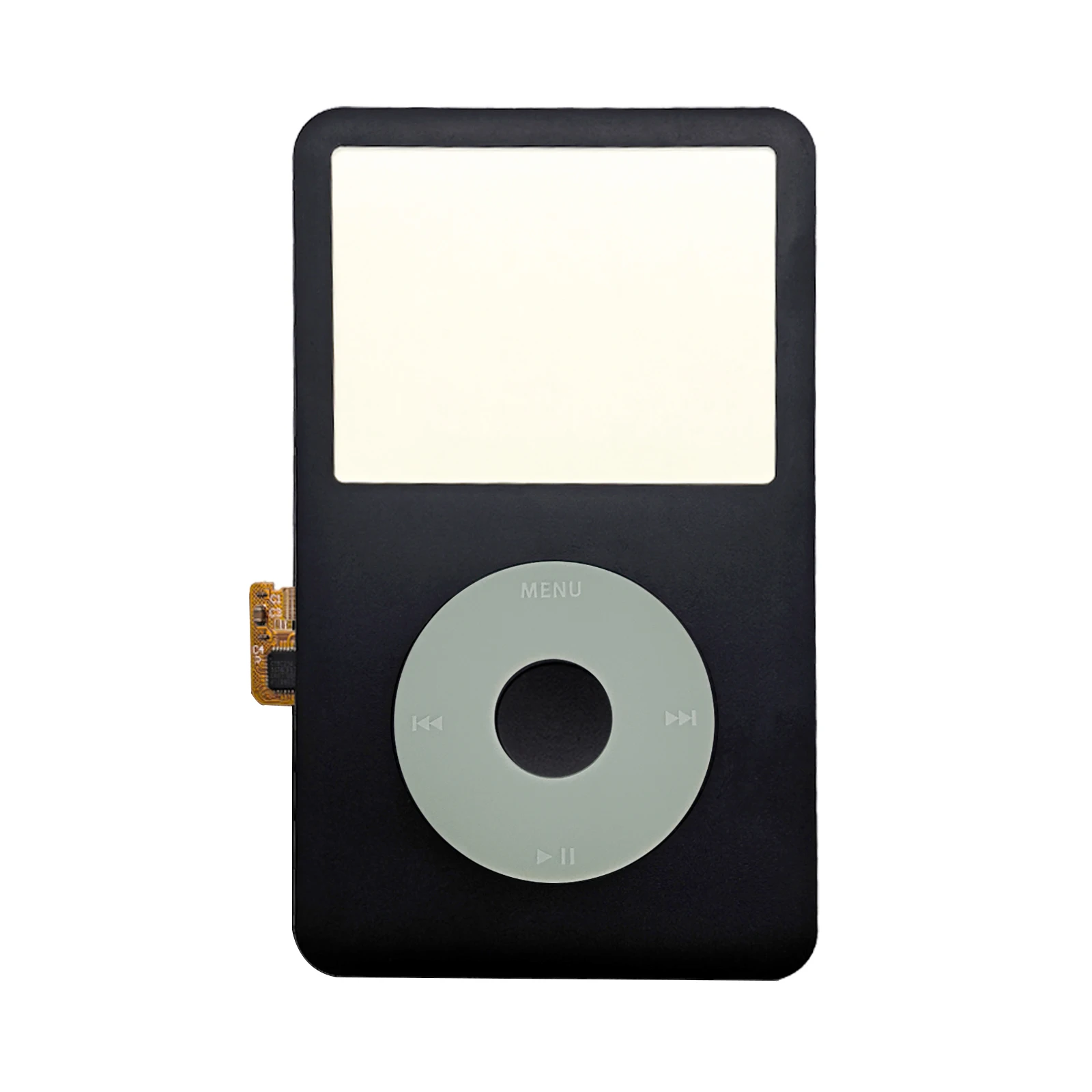 iPod Classic 6e 7e generatie voorkant frontplaat metaal met klikwiel middenknop vervangende reparatieonderdelen gereedschapsset