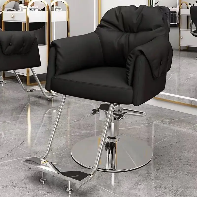 Swivel Cosmetic Professional Barber Chair Recliner Styling Working Barber Chair Barber Shop Sofy Do Salonu Hair Salon Furniture