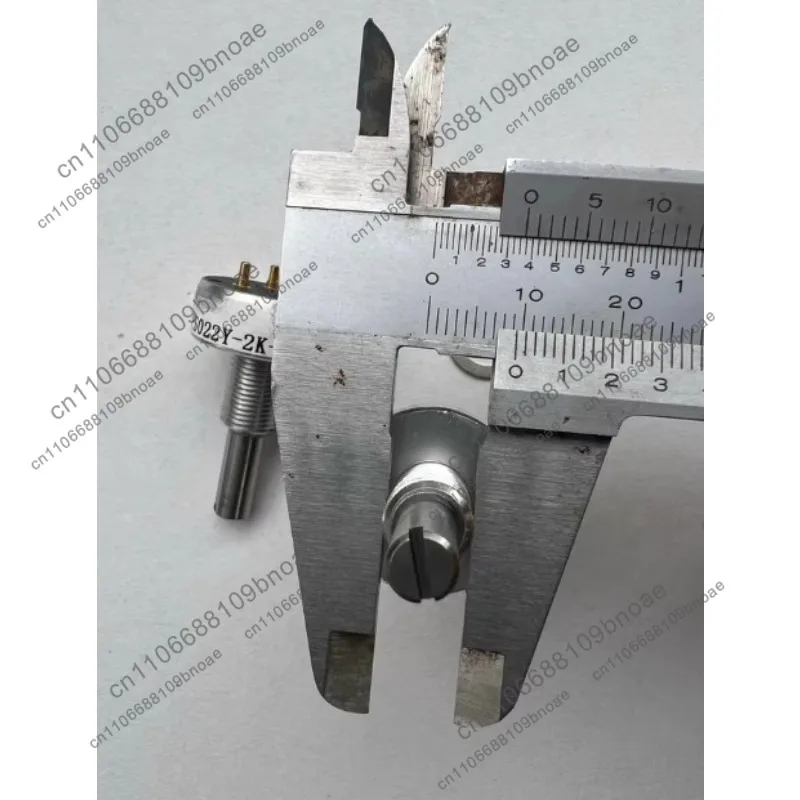 1pcs rps022y gold-plated 3-pin infinite rotate electric slotter 2k 5k shaft length 27mm